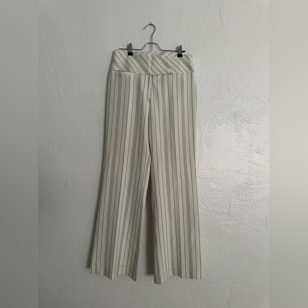 [BEBE] Y2K low rise pinstripe pants